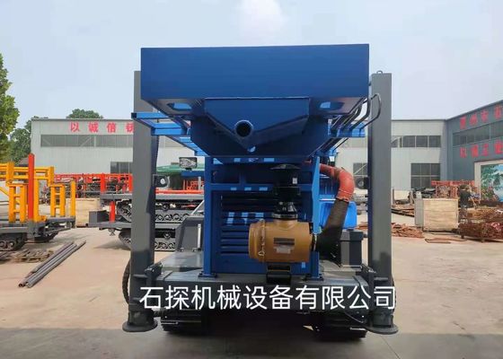 Water Well Rock Pneumatic Drilling Rig Machine 450 Meters Depth 30 Mt Lifting Force