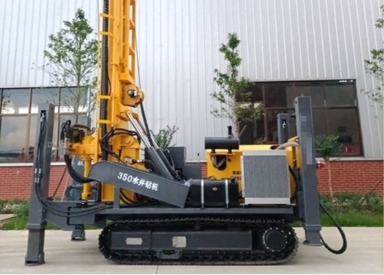 200 Meters Depth Pneumatic Drilling Rig With 76mm Drilling Rod