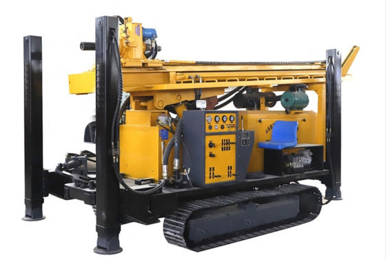 250m Water Bore Well 75kw Crawler Mounted Drill Rig