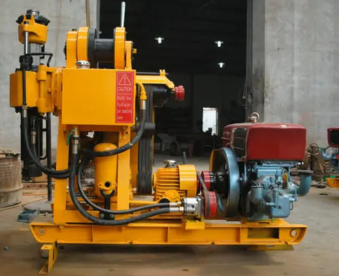 200m Water Well Drilling Rig 6-9M/ Hour Easy Operation With Diesel Engine