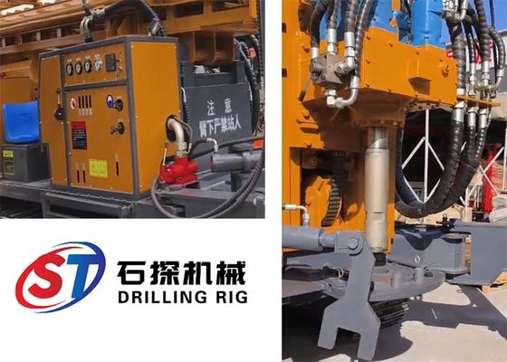 Depth 300m 200m 100m Water Well Rig Drilling Customizable Colors / Words