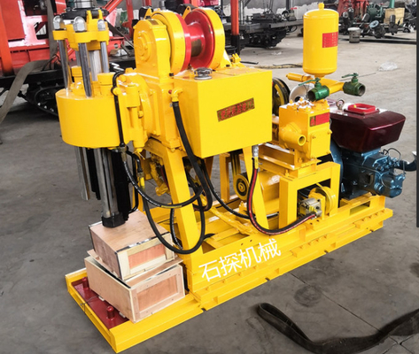 XY-1A 150 Meter Water Well Drilling Rig 380V 0-62r/Min Kecepatan putar