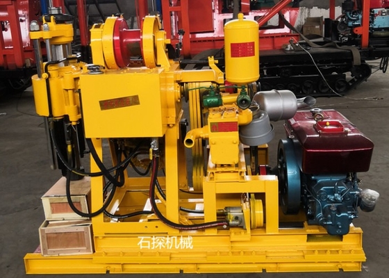 Ratusan Meter XY-1A Rig Pengeboran Sumur Air Dangkal Hidrolik