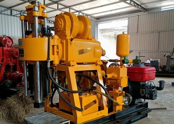 200 Meter Roda Mesin Bor Uji Tanah Atau Crawler Mounted Portable