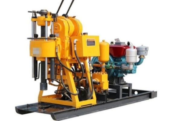 Rig Pengeboran Sumur Air Mesin Diesel 380v Serbaguna 200 Meter