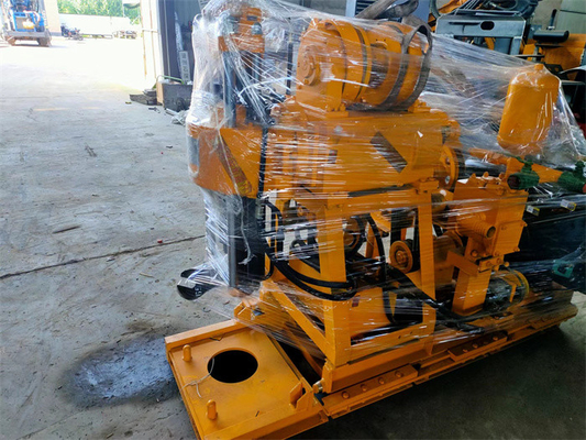 Rig Pengeboran Teknik Survei Pertambangan Portabel Diameter Lubang 300mm Kedalaman 200 Meter