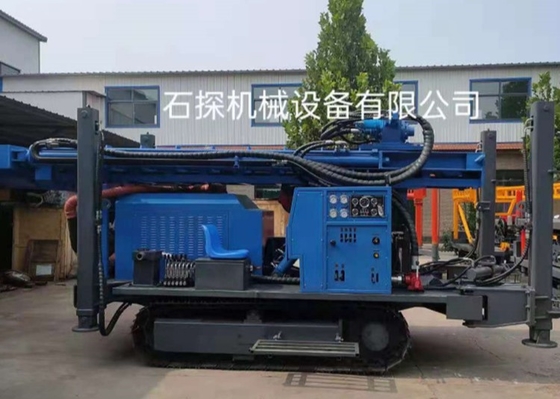 ST 450 Water Borehole Pneumatic Drilling Rig Untuk Rocky Blasting