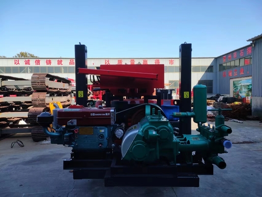 ST 200 Hgih Performance Crawler Mounted Drill Rig Untuk Pengeboran Sumur Air