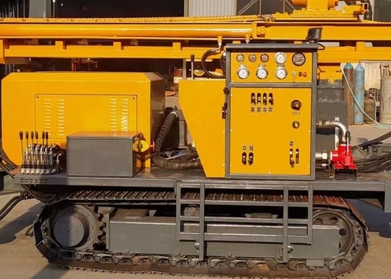 Rig Pengeboran Sumur Air Berkecepatan Cepat 350 Meter Untuk Bisnis Industri