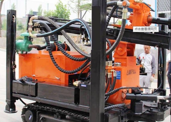 ST 180 Mesin Rig Pengeboran Sumur Air Deep Underground Rocky Blasting Peralatan Bor Kuat