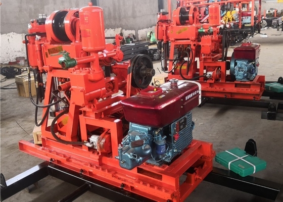 GK 200 Diesel Soil Investigation Soil Testing Mesin Pengeboran Untuk Pengambilan Sampel Teknik
