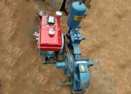 Tekanan Tinggi BW 160 Piston Portable Customzied Drilling Mud Pump Untuk Sumur Air dan Eksplorasi