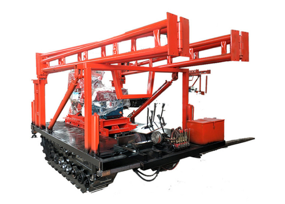Kapasitas 4MT Karet Dan Baja Track Undercarriage Untuk Rig Pengeboran 4000 * 900 * 540mm