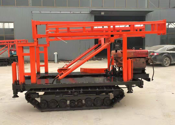Kinerja Pengeboran Tinggi 8 Roda Karet Crawler Track Undercarriage Dengan Menara Lipat