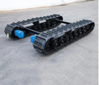 Undercarriage Track Perayap Karet/Baja Tahan Lama Dengan Kapasitas Muatan OEM 5-10 MT