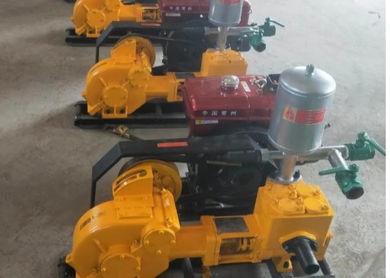 Reciprocating Triplex BW 160 Drilling Mud Pump Dengan Mesin Diesel