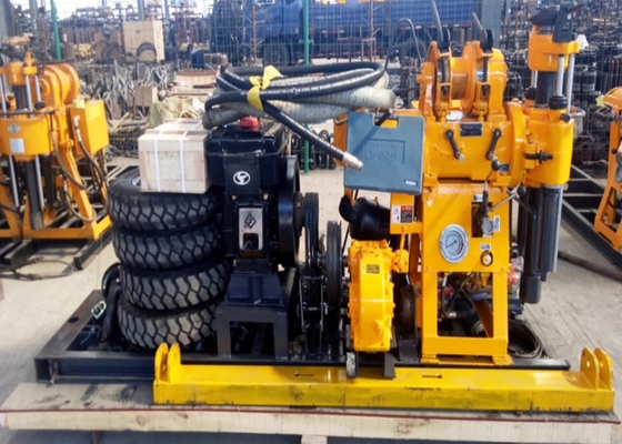 GK 200 Core Sampling Vertical Exploration Geological Drilling Rig Machine Portable