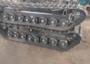 Kapasitas Pemuatan Berbeda Mesin Diesel Crawler Track Undercarriage Untuk Rig