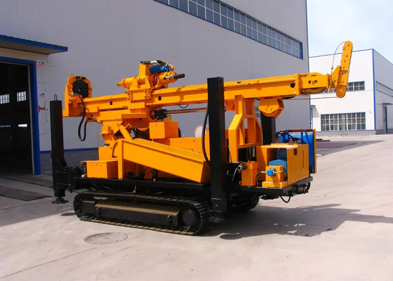 Sistem hidrolik RC Crawler Teknik Crawler dipasang Bor Rig 3 Meter Rod Panjang Untuk Eksplorasi