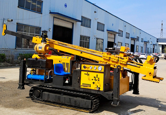 Rig Bor Terpasang Perayap Hidraulik 8500 Sistem Pengeboran Torsi Rotasi Pengeboran Rc