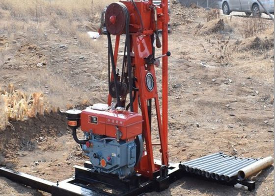 7.5kw St 50 Rig Pengeboran Eksplorasi Rotary Portable Borehole 0-50m / H Kecepatan Pengeboran