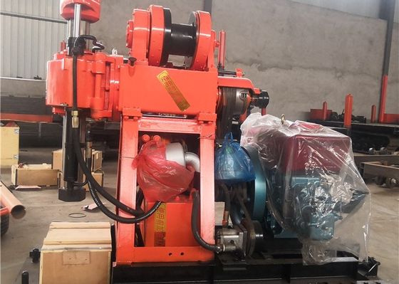Dengan mesin diesel eksplorasi teknik pengeboran rig untuk pertambangan