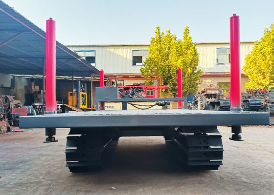 Kapasitas Pengisian Kereta Bawah Kereta Baja Crawler 2MT -20 MT Dengan Empat Outriggers