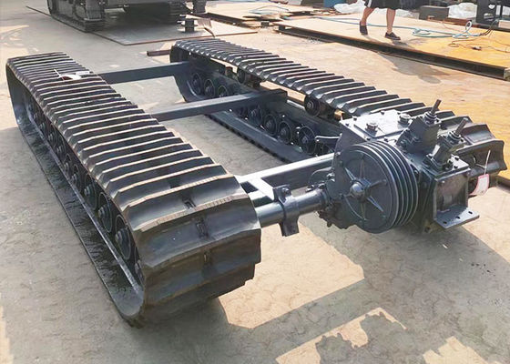 Mesin Diesel Dipimpin Crawler Track Undercarriage Untuk Teknik 3 MT Kapasitas