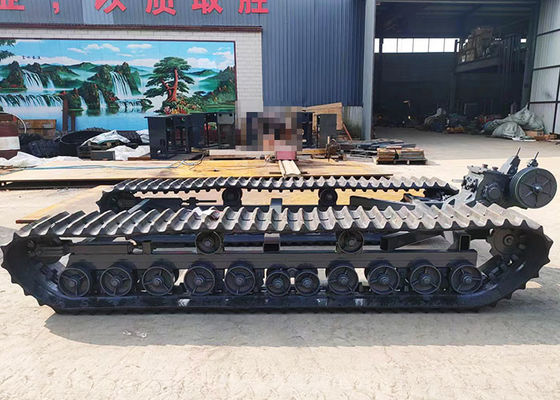 Undercarriage trek Crawler tahan lama dengan mesin diesel untuk memuat mesin pengeboran