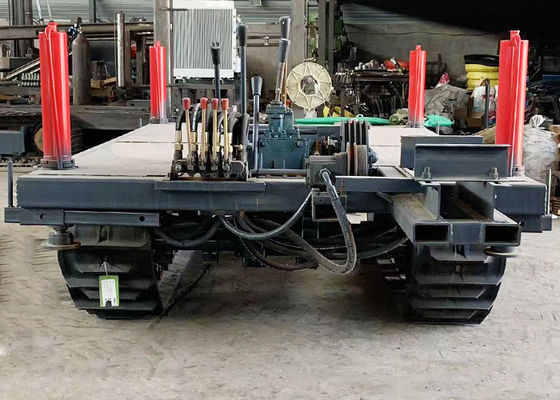 Outriggers tahan lama Crawler Track Undercarriage 5 MT Kapasitas muat