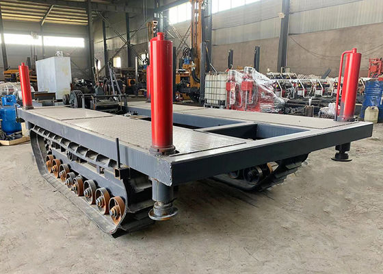 OEM Steel Crawler Track Undercarriage Kinerja yang dapat diandalkan Kapasitas muat besar