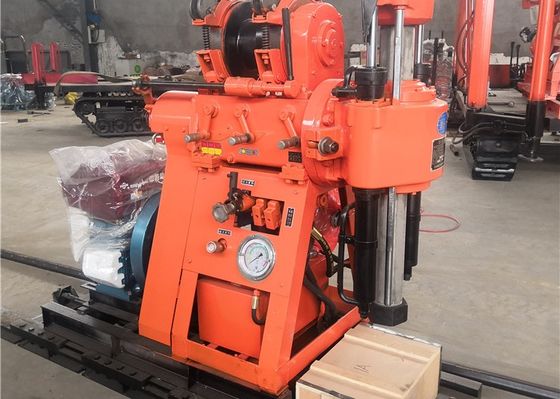 Mesin Pengeboran Lubang 150mm Dengan Mesin Diesel 22 HP 6-9 Meter Per Jam