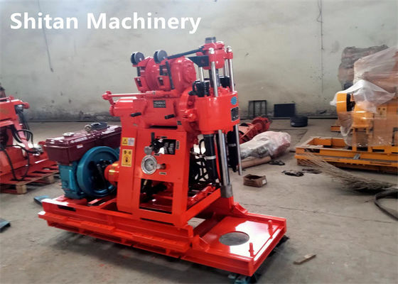 42mm Rock Core Drilling Rig Untuk Pengumpulan Sampel Eksplorasi 100 Meter kedalaman