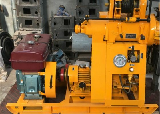 Teknik Inti Pengeboran Rig Portable Hydraulic Investigation Sampling 100 Meter