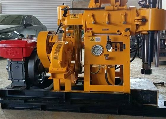 Mesin Pengeboran Uji Tanah SPT 100 Meter dengan Mesin Diesel 18 HP