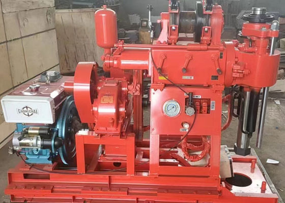 Populer Inti Drill Rig 200m Drilling Kedalaman Untuk Eksplorasi Pertambangan CE Disetujui