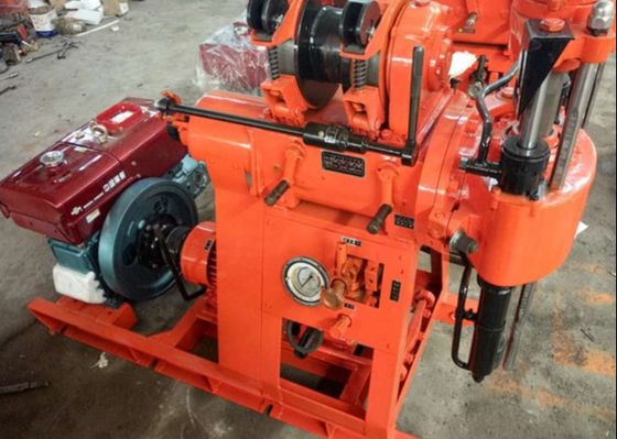 XY-1 Rig Pengebor Inti Hidraulik Kedalaman 100m Batang 42mm