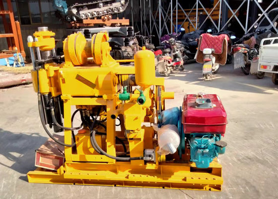 Rig Pengeboran sumur air 200m yang dapat diandalkan untuk pengeboran lumpur