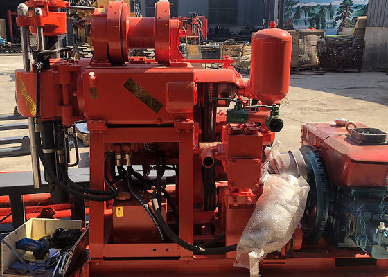 22hp Kapasitas Angkat Air Well Pengeboran Rig serbaguna