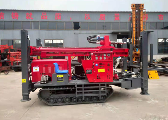kedalaman 200m Pneumatic Crawler Bor Air Compressor Mesin Pengeboran