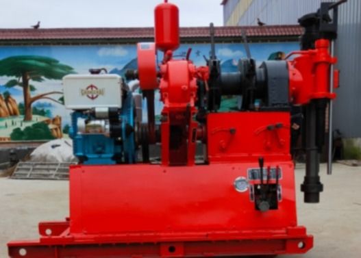 GY 200 Eksplorasi 300 Meter Mesin Pengeboran Lubang Untuk Pengambilan Sampel Pertambangan