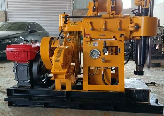 200m Kedalaman Mesin Uji Bor Tanah untuk Borehole Coring Sampling