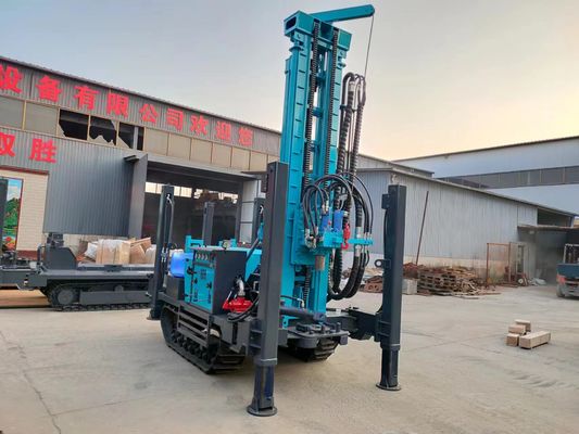 200 Meter Kapasitas Air Well Boring Rig Dengan Lumpur Pengeboran Atau Kompresor Udara Pengeboran