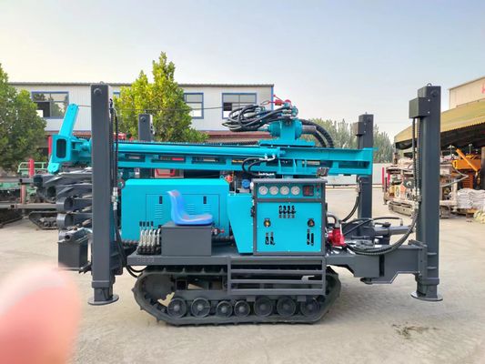 Efisiensi Hydraulic Crawler Mounted Drill Rig 17/18 Kompresor Udara 120-200mm kedalaman pengeboran lubang