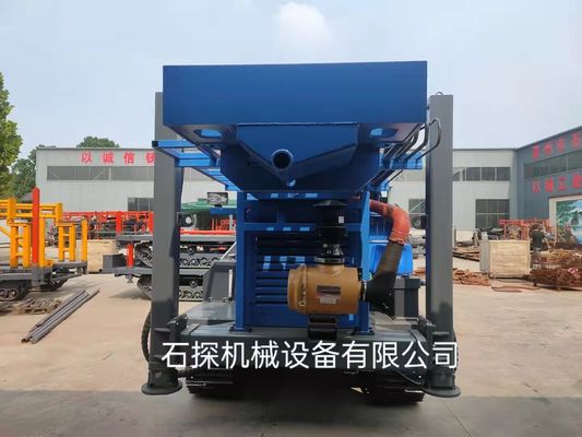 Rekayasa Geoteknik 450m Kedalaman Crawler Mounted Drill Rig 3.5mpa