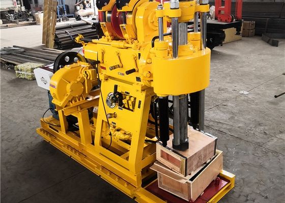 Kuning/Merah/Biru 42mm Pengeboran Rod Geologi Rig Dengan Pompa Air Sendiri Mesin XY-1