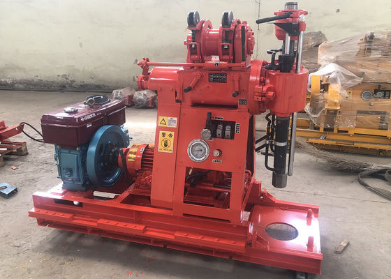 50-100 Meter Tambang Bor Diesel, Mesin Inti Bor Portabel