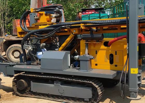 72kw Pneumatic Drilling Rig Pengeboran Batu Industri Komersial