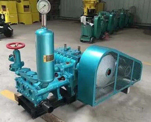 Pompa lumpur pengeboran untuk pengeboran sumur air lubang BW 250 dengan mesin diesel
