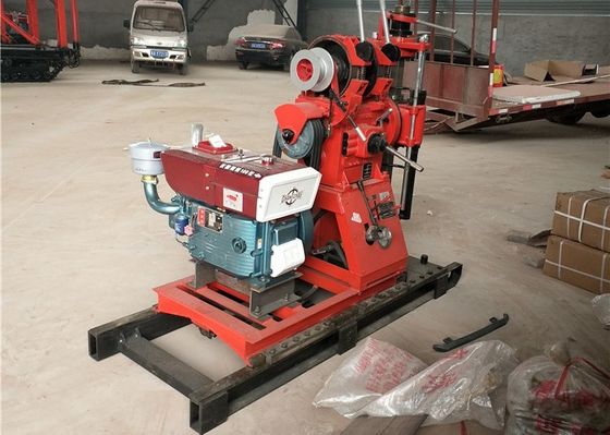 150 -180m Tambang Pengeboran Rig, Teknik Hydraulic Core Pengeboran Rig XY-1A